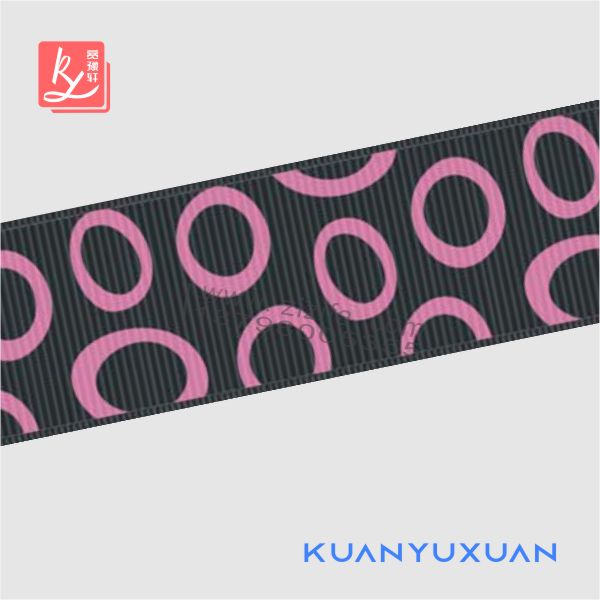 織帶絲印的羅紋帶絲印logo